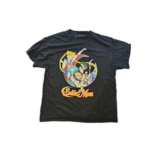 Sailor moon t shirt adult unisex mens womens large retro 90s anime